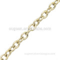 4.3*3.2mm 2015 hot sale cross jewelry chain factory dubai new gold chain design